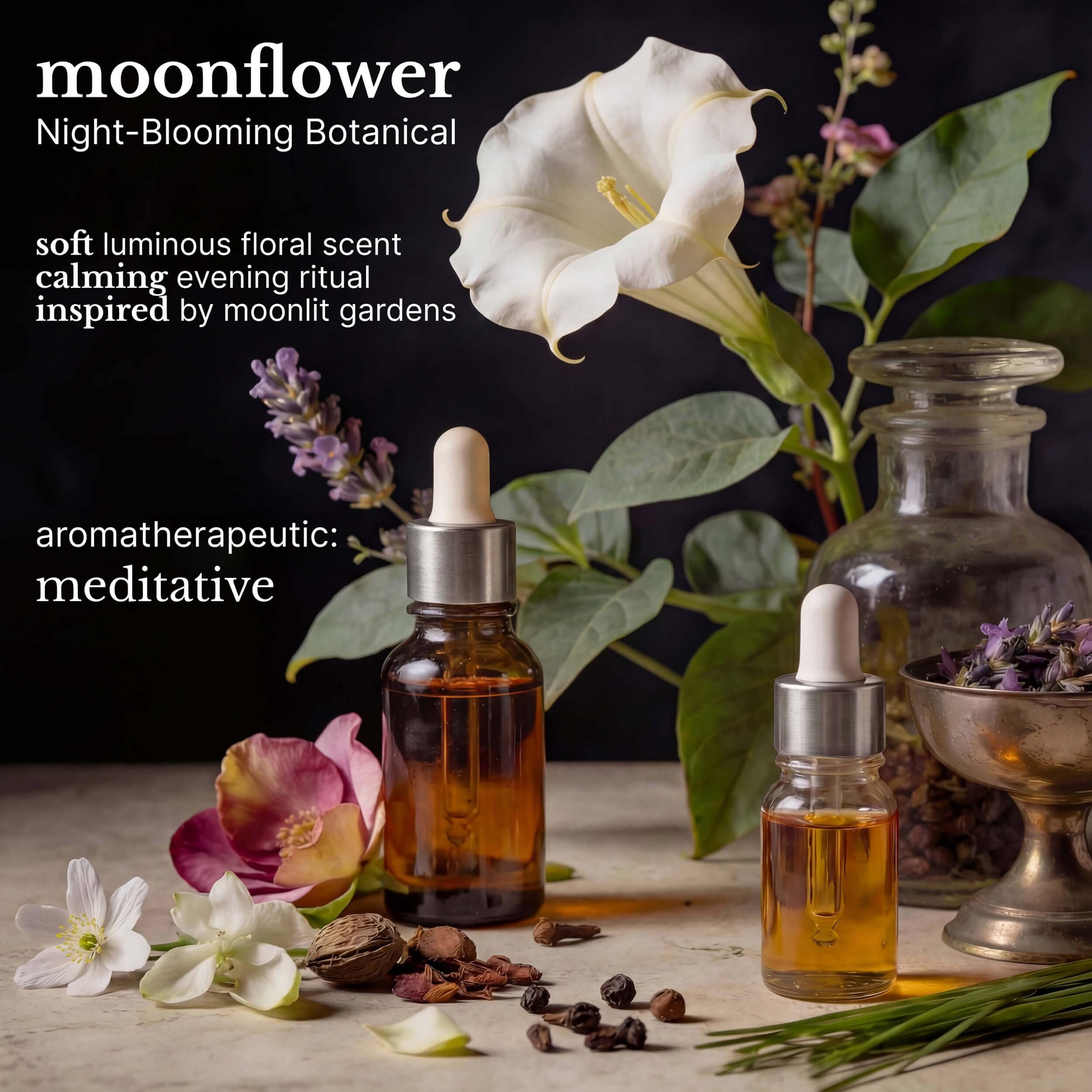 Red Flower Moonflower - Shampoo idratante per capelli, senza solfati, con glicerina di cocco, provitamina B5 e una miscela di oli essenziali aromaterapeutici, per tutti i tipi di capelli (283 g)