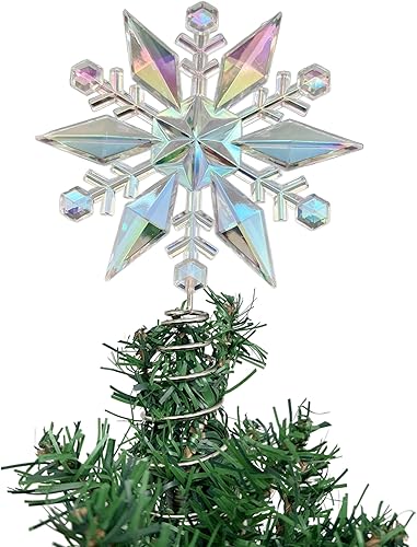 Vista 14 de PEPPERLONELY Decoración de Navidad con purpurina en miniatura, 8.5 x 9 pulgadas, color azul