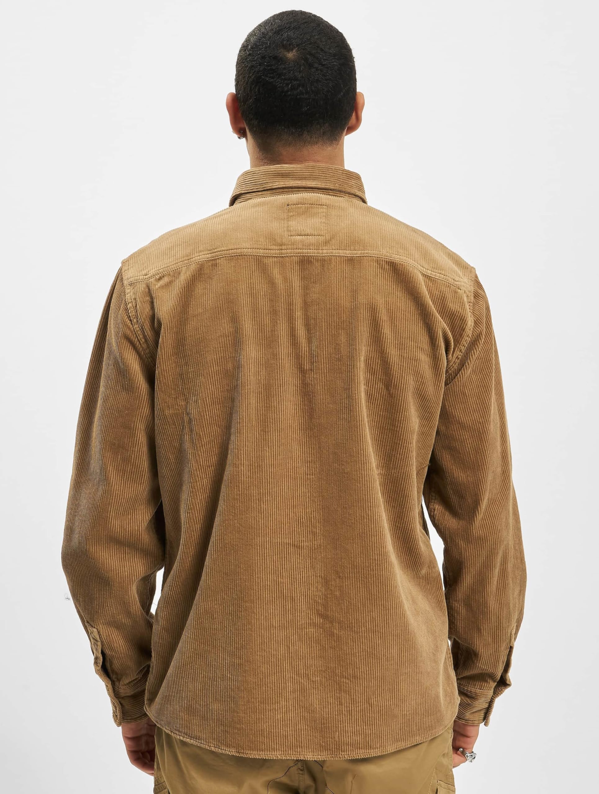 Brandit Herren Corduroy Classic Shirt Long Sleeve Hemd (1er Pack)