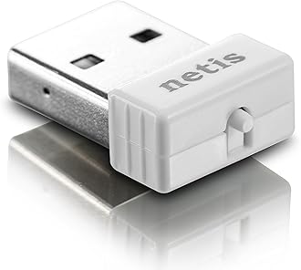 Netis WF2120 Wireless N150 Nano USB Dongle, Ideal for Raspberry, Windows, Mac OS