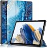 Case for Samsung Galaxy Tab A9 Plus 11 Inch 2023 Ultra Leather Stand Protective Case with Auto Sleep/Wake Function Cover for Galaxy Tab A9 Plus 11 Inch 2023 SM-X210/X216/X218 The Waves