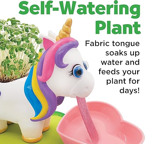 Miniatura 5 de Creativity for Kids Unicornio autorriego para mascotas manualidades de unicornio para niñas y niños kit de jardín de unicornio para niños de 6 a 8