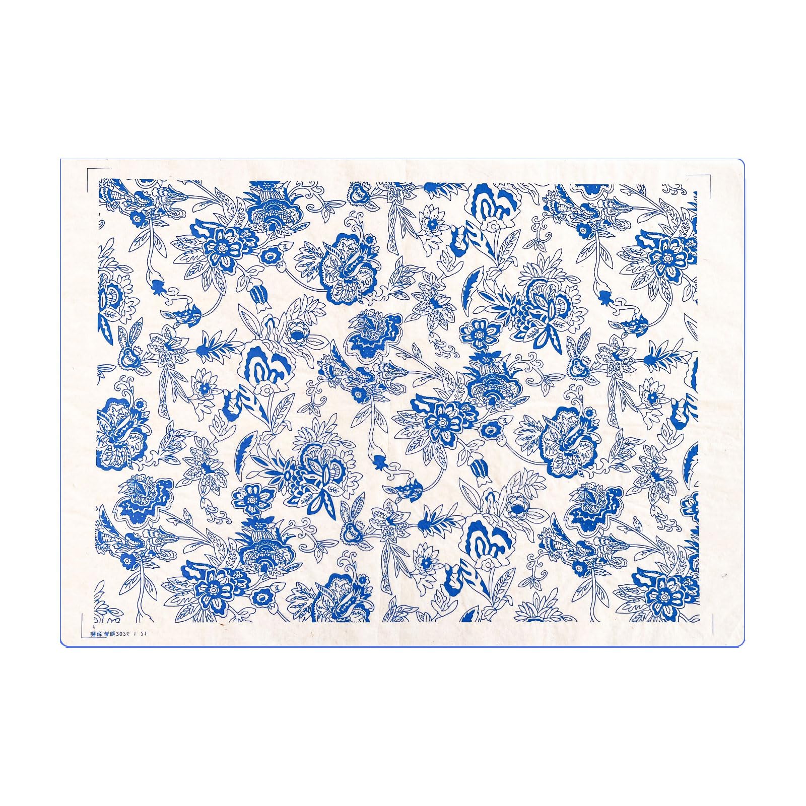 Qusinfc Chinese Zodiacs Underglaze Transfer Paper for Pottery Handcraft Featuring Flower and Bird Designs Heat Transfers Paper