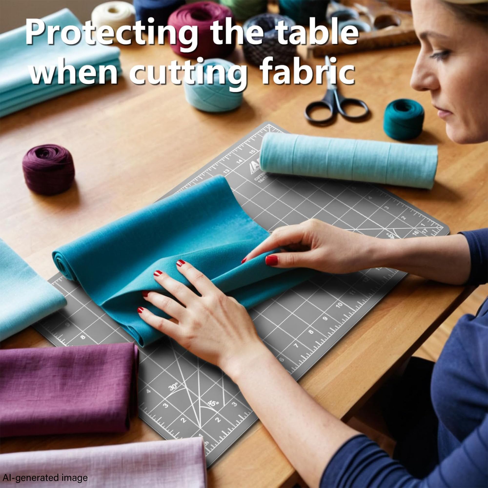 ArtAt Self Healing Cutting Mat - 12"x 18" -2