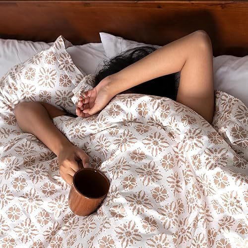 Miniatura 125 de Southshore Fine Living, Inc. Juego de funda de edredón de satén de algodón de fibra larga de 300 hilos, tamaño matrimonial/queen, azul ballard 07