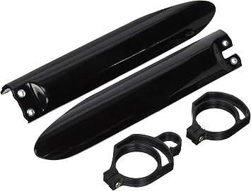 UFO KA03711-001 Replacement Plastic for Kawasaki FRK SLDR PROT KX80/85 Black