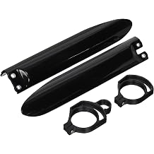 UFO KA03711-001 Replacement Plastic for Kawasaki FRK SLDR PROT KX80/85 Black