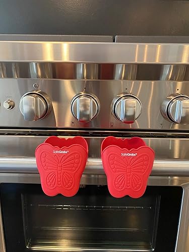 Miniatura 5 de Agarre seguro As Seen on Shark Tank - Tapete de silicona multiusos original para microondas, protector de salpicaduras, salvamanteles, agarradera,