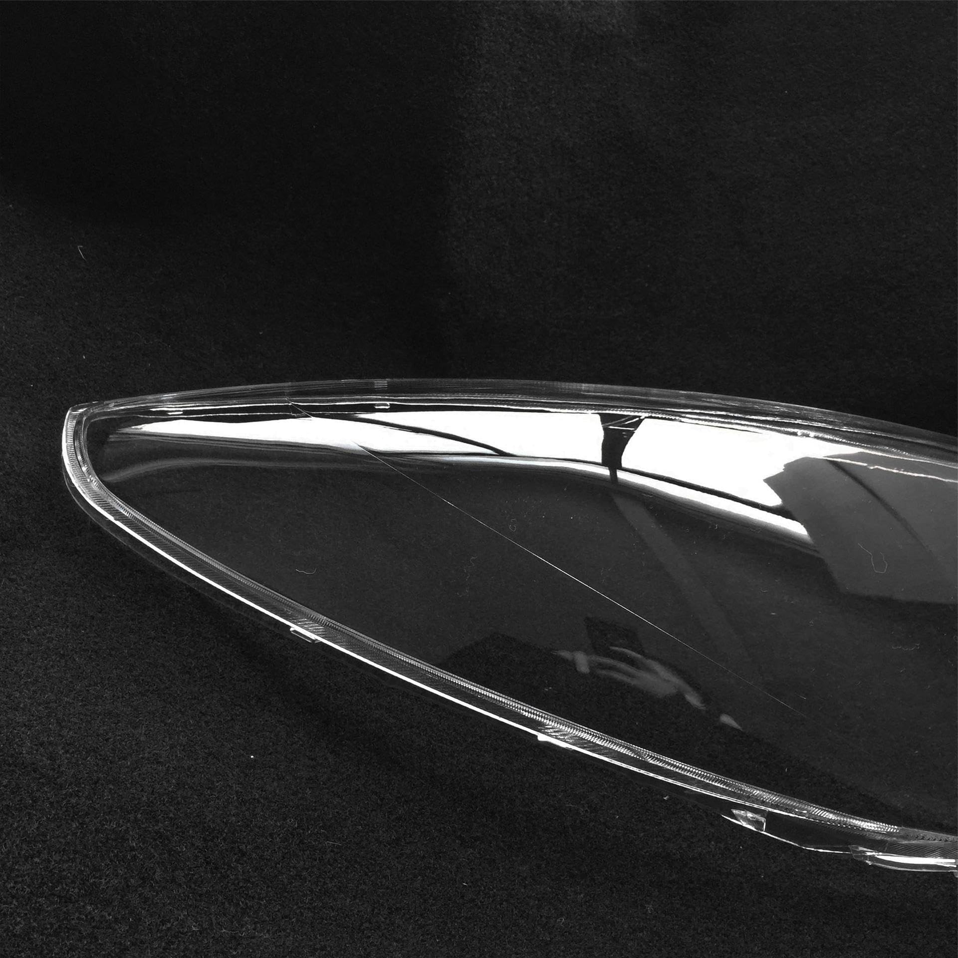 KAEW Car Front Headlight Cover for Hyundai i10 2010 2011 2012 2013, Headlight Shell Headlight Cover Dust-proof Waterproof Lens Cover Styling Accessories,A-Left image 6 of 7 B0D9L5VZHF