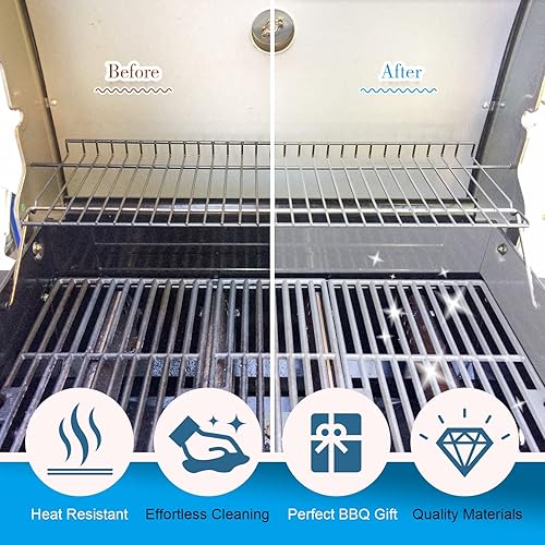 Miniatura 4 de Blackstone - Kit de limpieza de parrilla de 16 piezas, ladrillos de piedra de limpieza de parrilla de alta resistencia con asa, almohadillas para