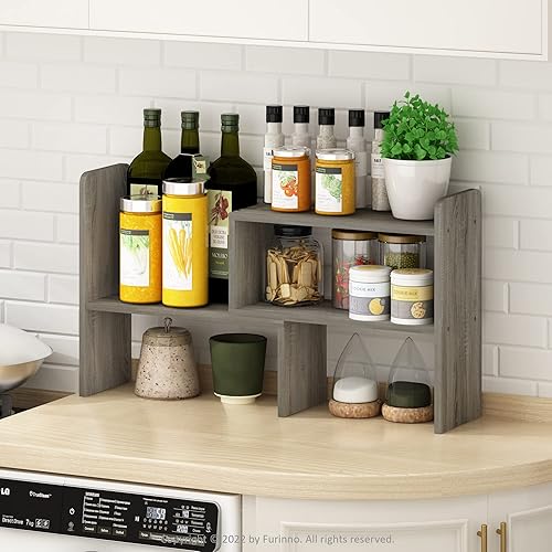 Miniatura 10 de Furinno Hermite Home Office Supplies - Organizador de almacenamiento para estantería de escritorio, roble Bauhaus