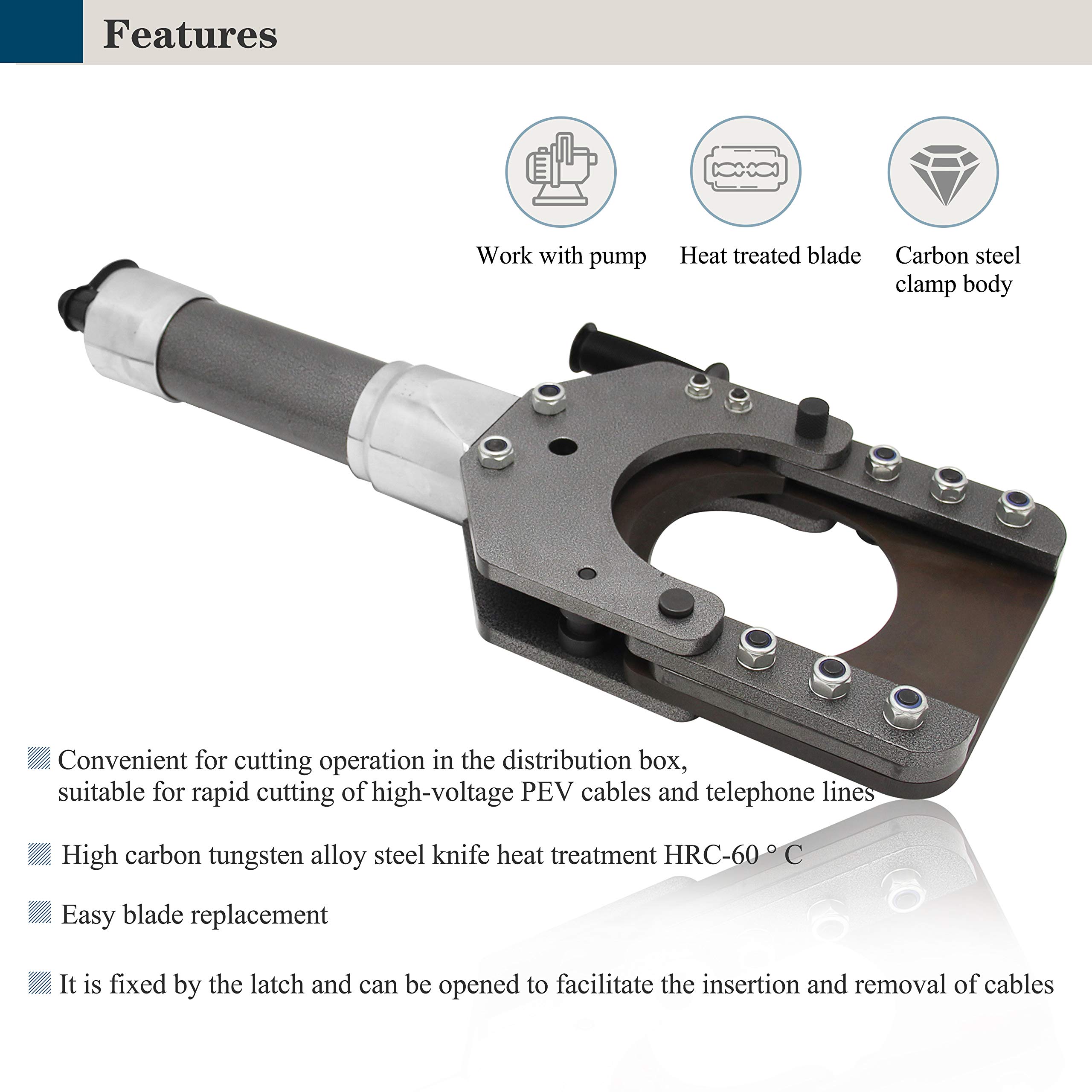 Telephone Cable Cutter Hydraulic
