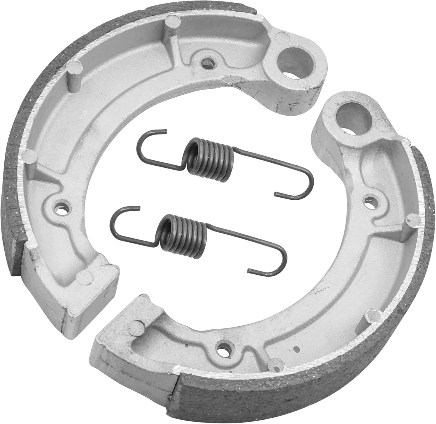 Caltric Brake Shoe Compatible with Yamaha Big Bear 400 Yfm40 Yfm 40 4Wd 2005 2006 Rear Brake Shoes