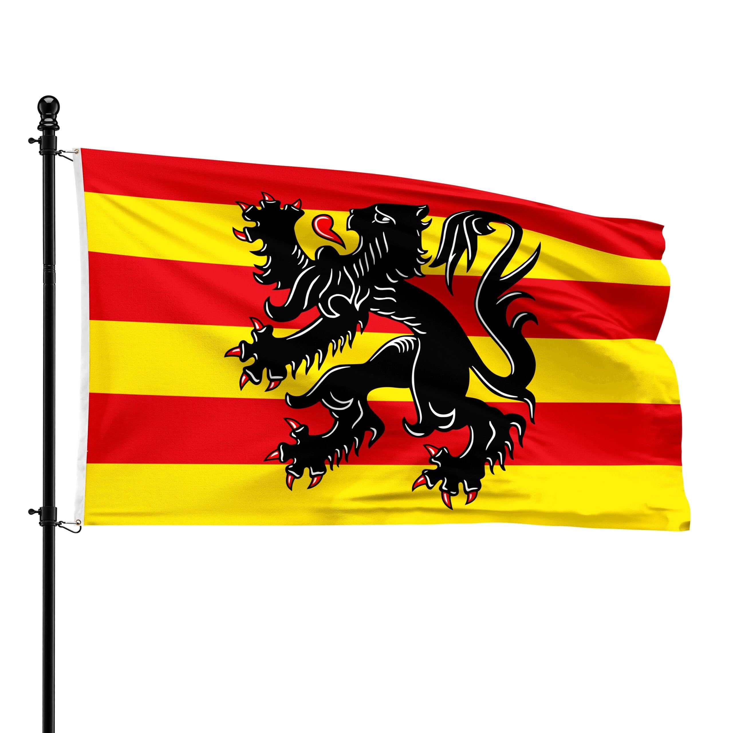 Drapeau Audenarde de qualité supérieure avec finitions renforcées 90x150cm