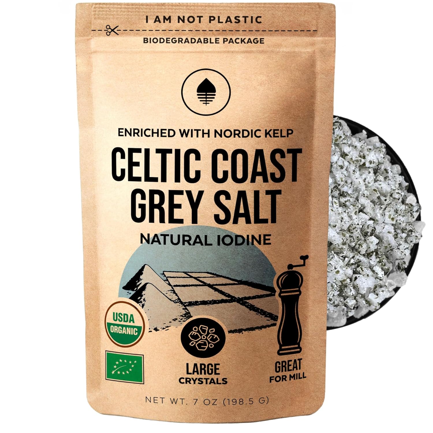 Sal Marina Celtic Coast con Alga Nórdica - 198 g