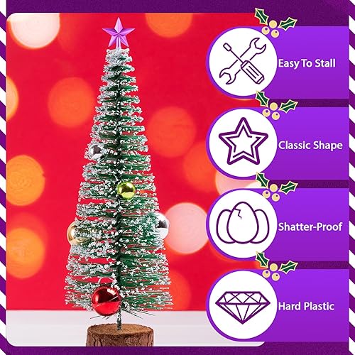 Miniatura 148 de Hanaive Decoración para árbol de Navidad, mini estrella pequeña para árbol de Navidad, adornos de estrella decorativa para el hogar, fiesta de Plata