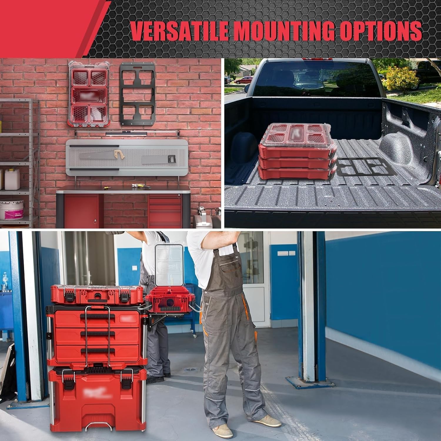 Multi Purpose Workstation for Compatible Tool Storage with Folding Design Electroplated Tool Stand