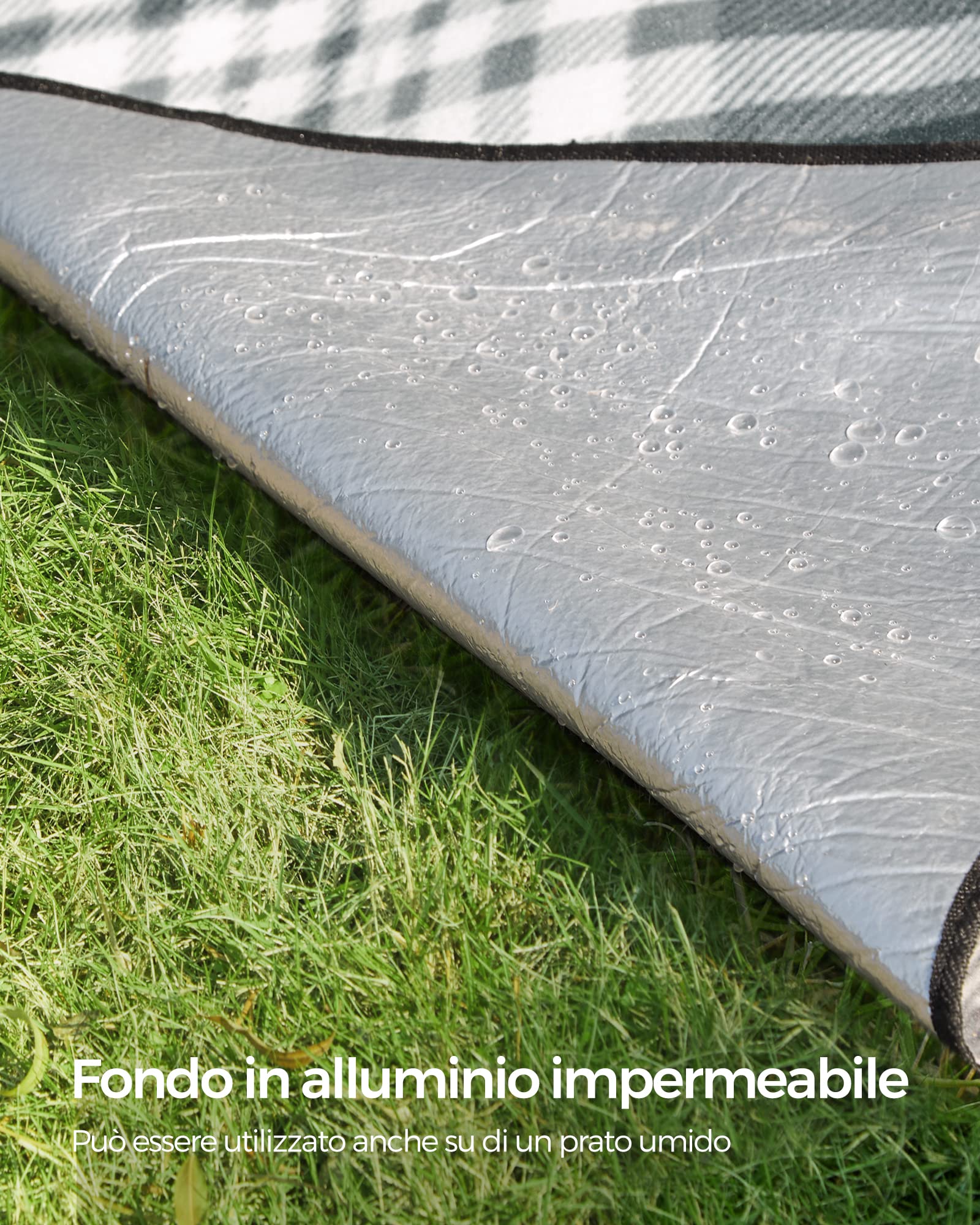 200 * 200 Cm, Coperta Da Picnic All'aperto, Tappetino Da Spiaggia Di