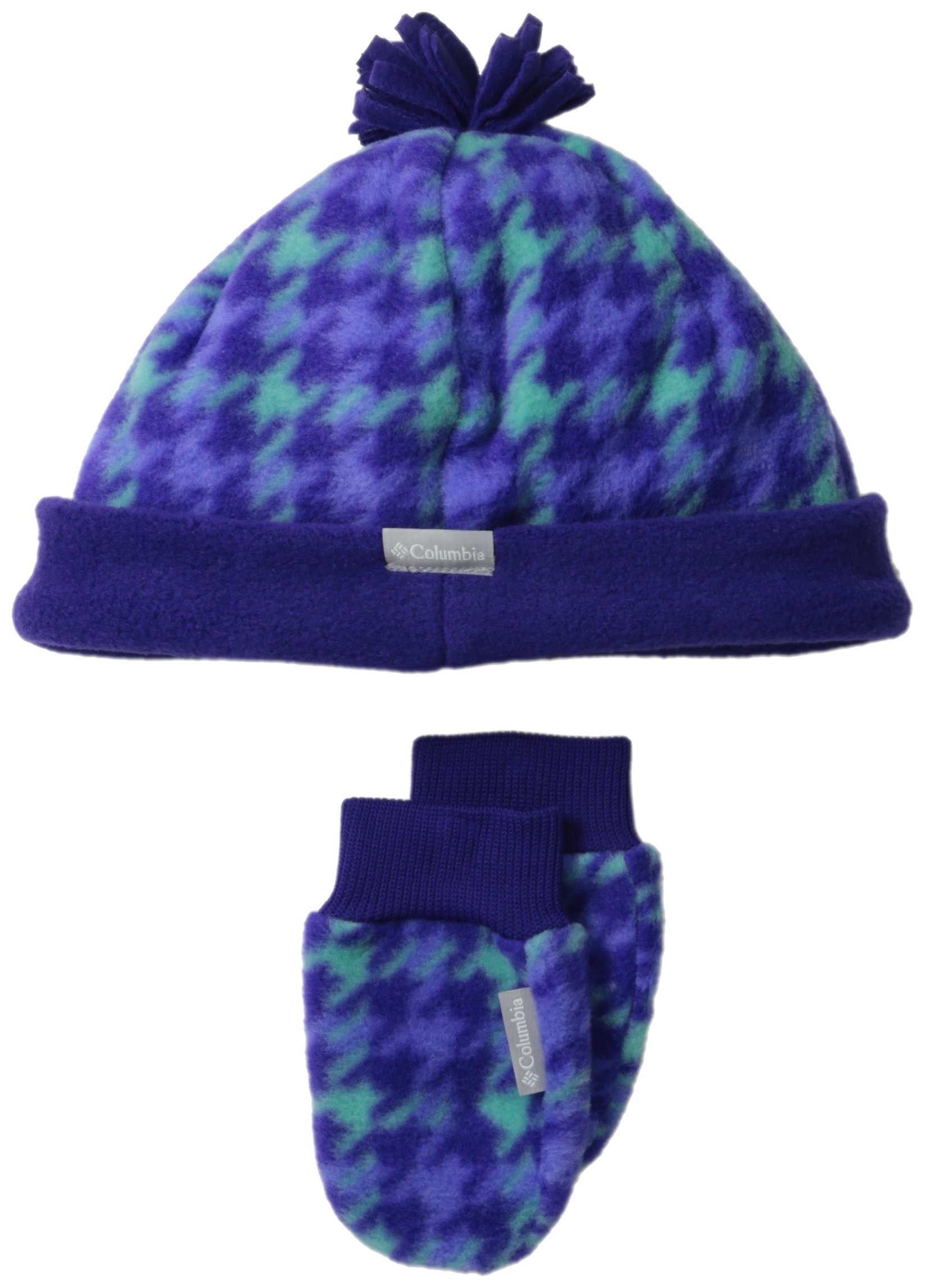 Columbia Baby Girls' Frosty Fleece Hat and Mitten Set