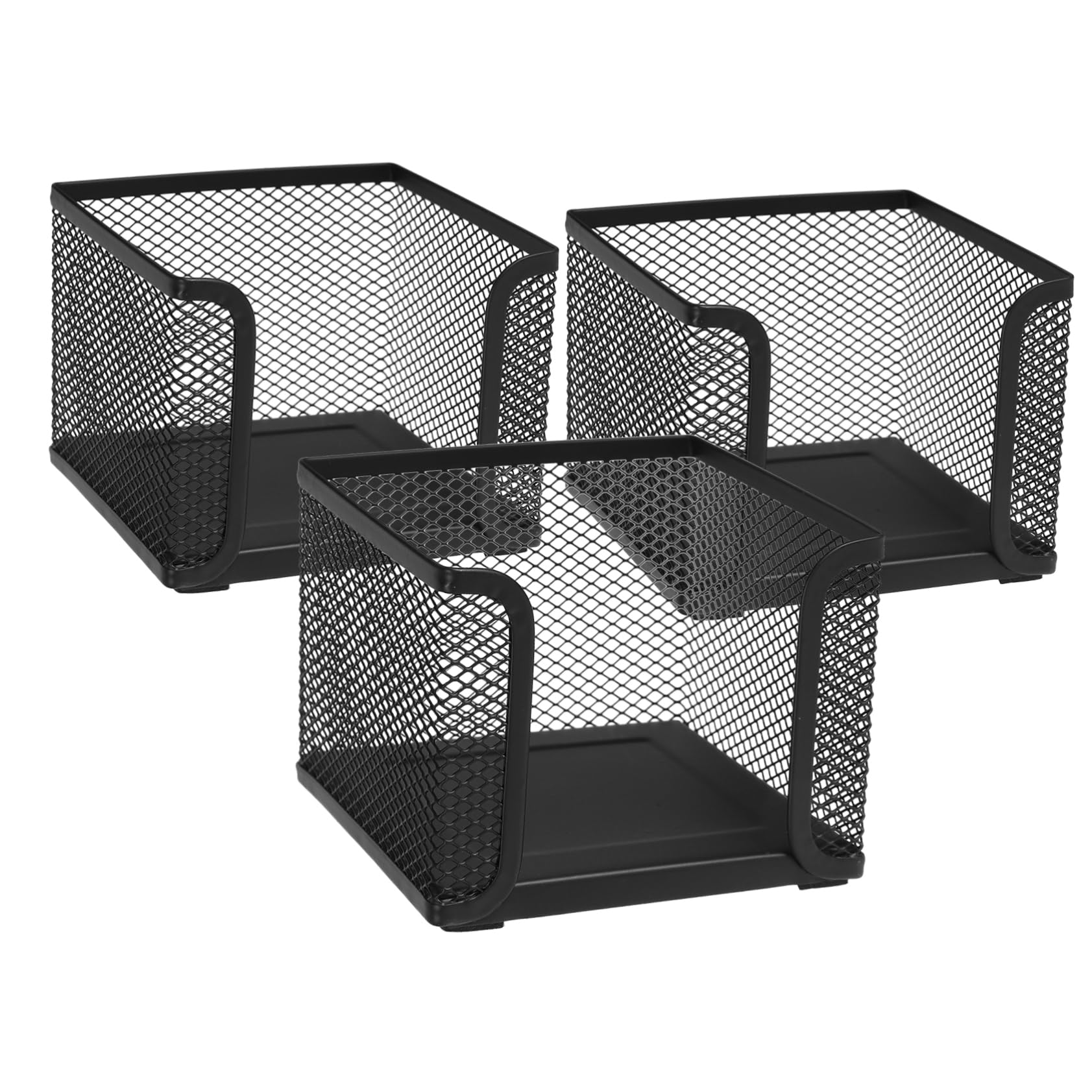 6stücke Notizhalter Aus Eisen Multifunktionale Zettelbox Für Büro Und Schreibtisch Stilvoller Stifthalter Für Notizen Und Büromaterialien