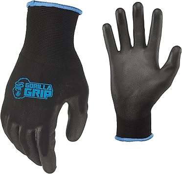 GORILLA GRIP 25053-26 Never Slip, Maxiumum Grip All-Purpose Gloves (Large)