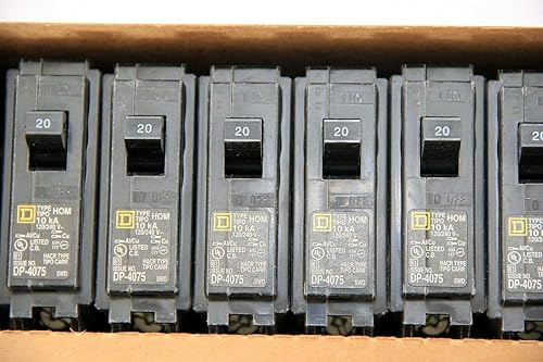 Miniatura 3 de Caja de 10 Disyuntores enchufables Square D HOM120 1 polo 20A 120-240V