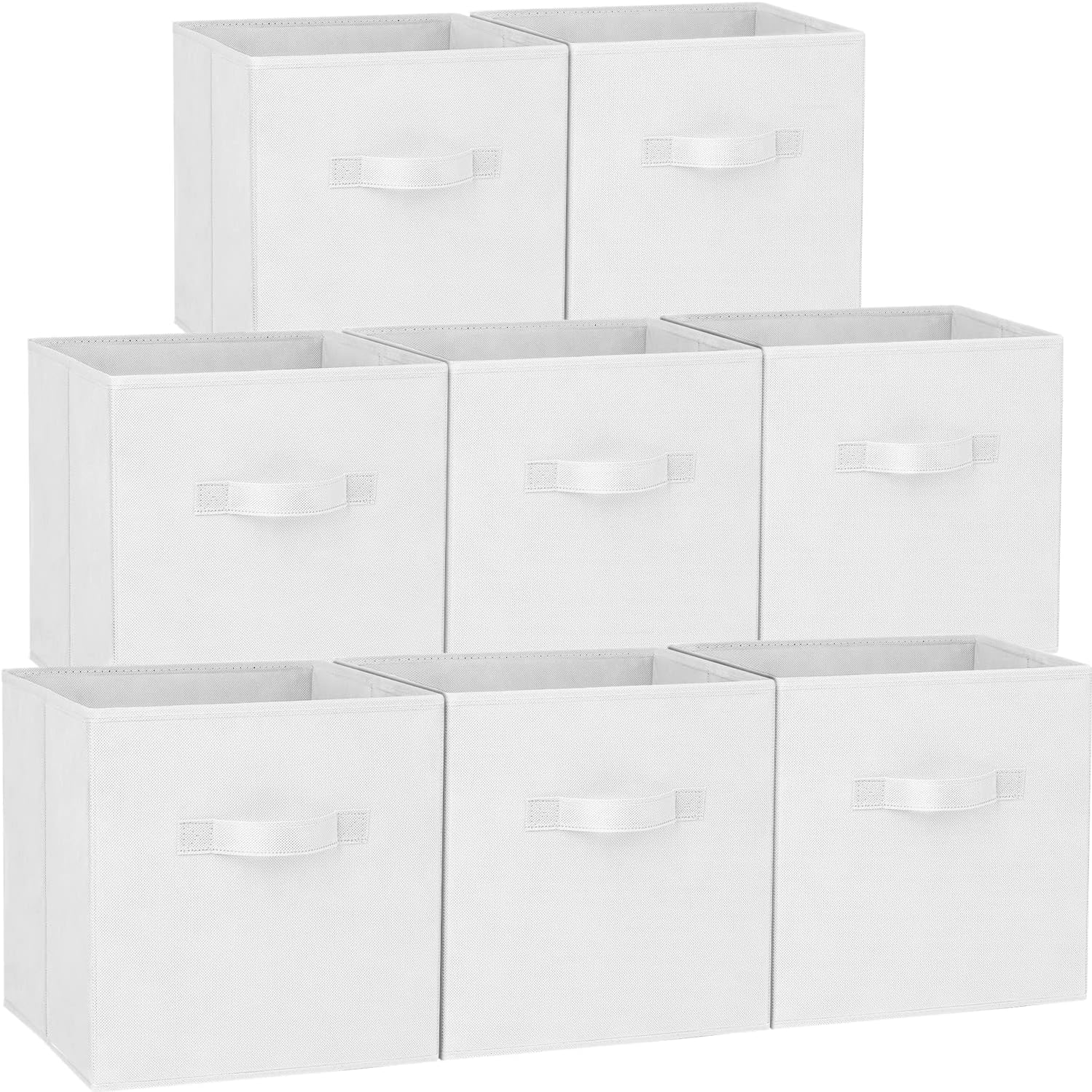 Criusia Storage Cubes 11 Inch Heavy Duty Fabric Storage
