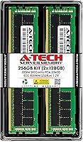 Vista 183 de A-Tech 4GB DDR4 2133MHz PC4-17000 ECC RDIMM 1Rx8 Single Rank 1.2V ECC Registered DIMM de 288 pines Módulo de actualización de memoria RAM