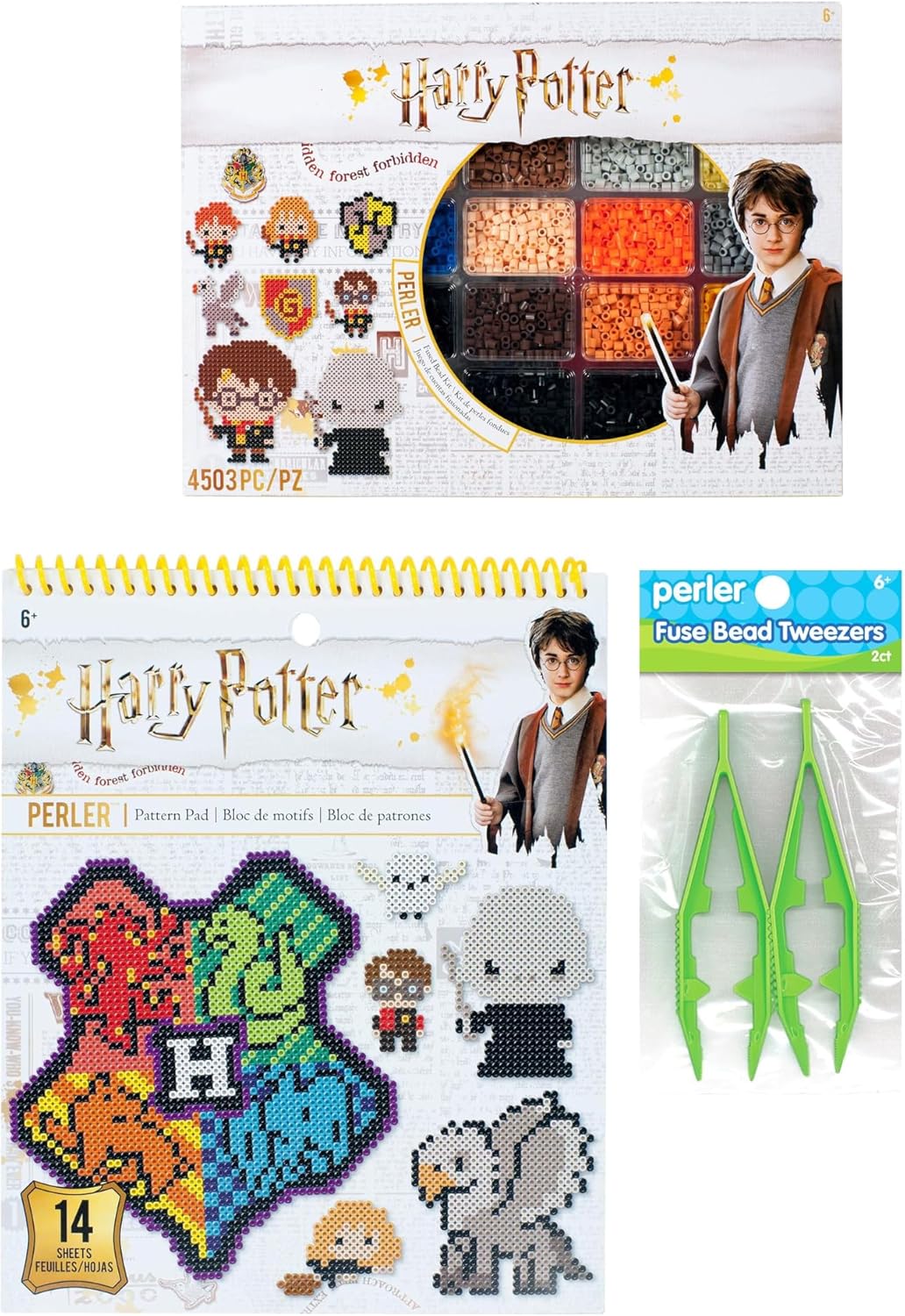 Perler 8054345 Harry Potter Fuse Bead Kit for Kids and