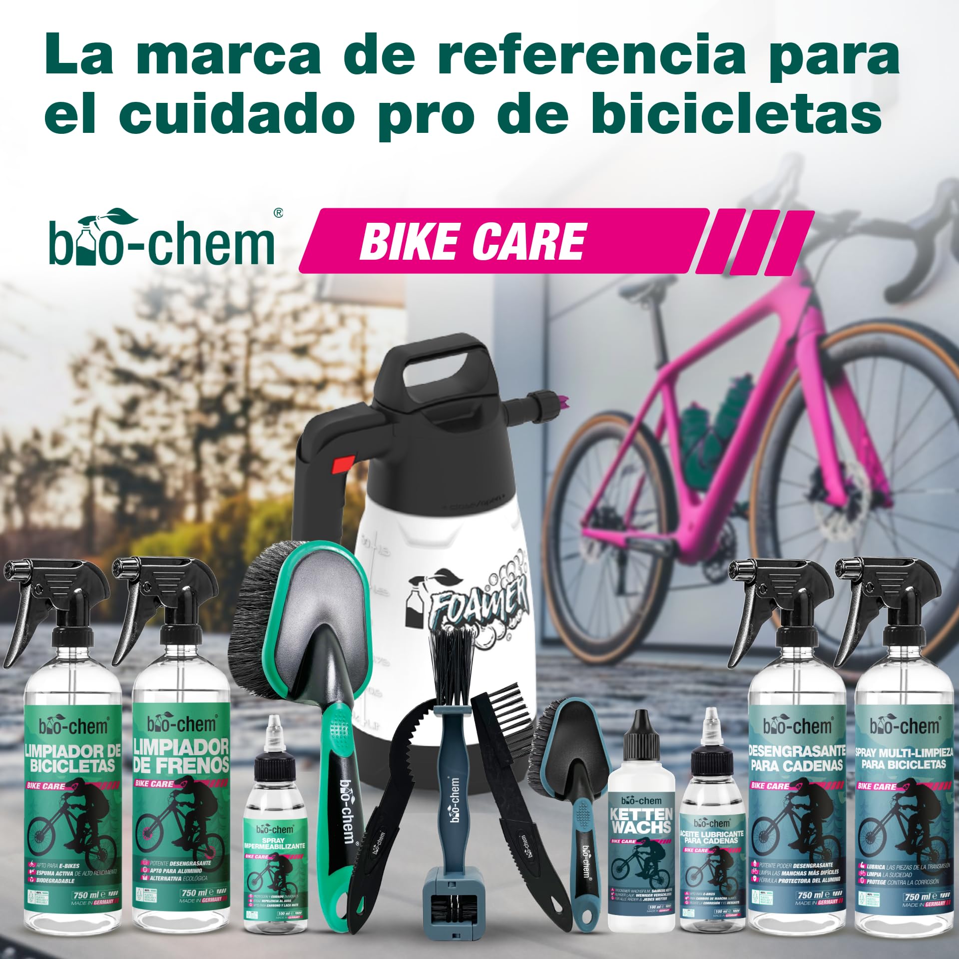 bio-chem Sistema de lubricación con cera para cadenas: 7 productos bicis