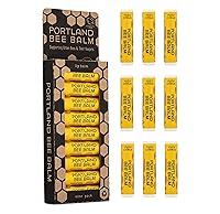 Vista 9 de Portland Bee Balm Bálsamo labial a base de cera de abejas totalmente natural, hecho a mano, cítricos Yuzu, 3