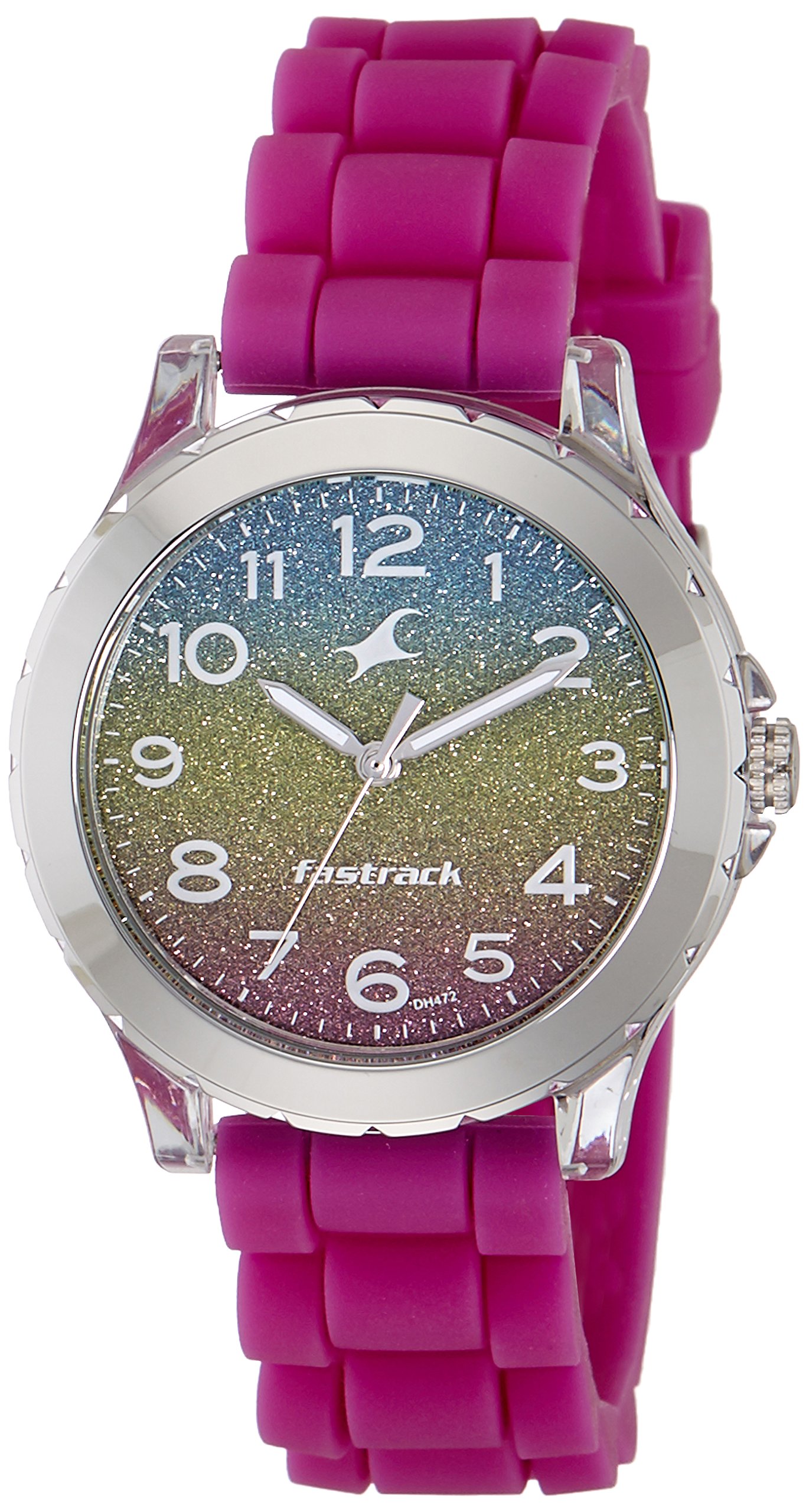 Fastrack Trendies Quartz Analog Multicoloured Dial Silicone Strap Watch for Girls-68009PP03 (B079VTGS8G) Amazon Price History, Amazon Price Tracker