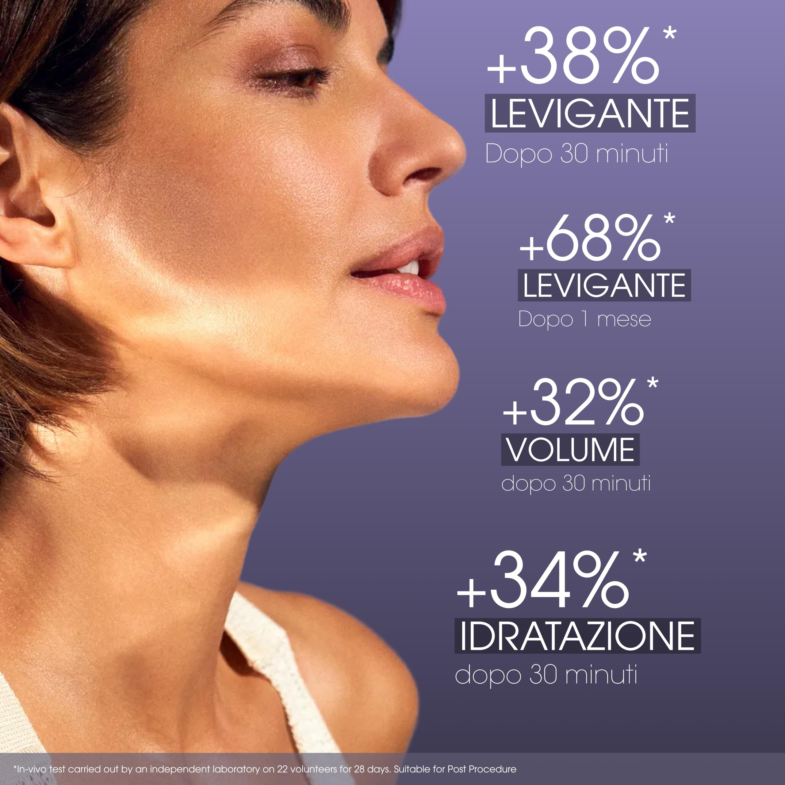 TEOXANE - [3D] Lip - Balsamo labbra 3D all’acido ialuronico, Idrata, rimpolpa e sublima, Formula con Collagene e Burro di Karité, Applicatore metallico rinfrescante, Adatto a tutti i tipi di pelle.