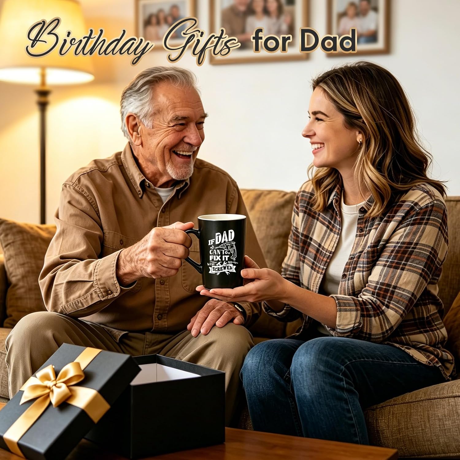 Birthday Gifts for Dad from Daughter Son: Eletorot Unique Spa Relaxation Baskets Gift Set, Personalized Funny Gag Dad Stepdad Grandpa Husband Gift for Christmas, Valentines, Fathers Day