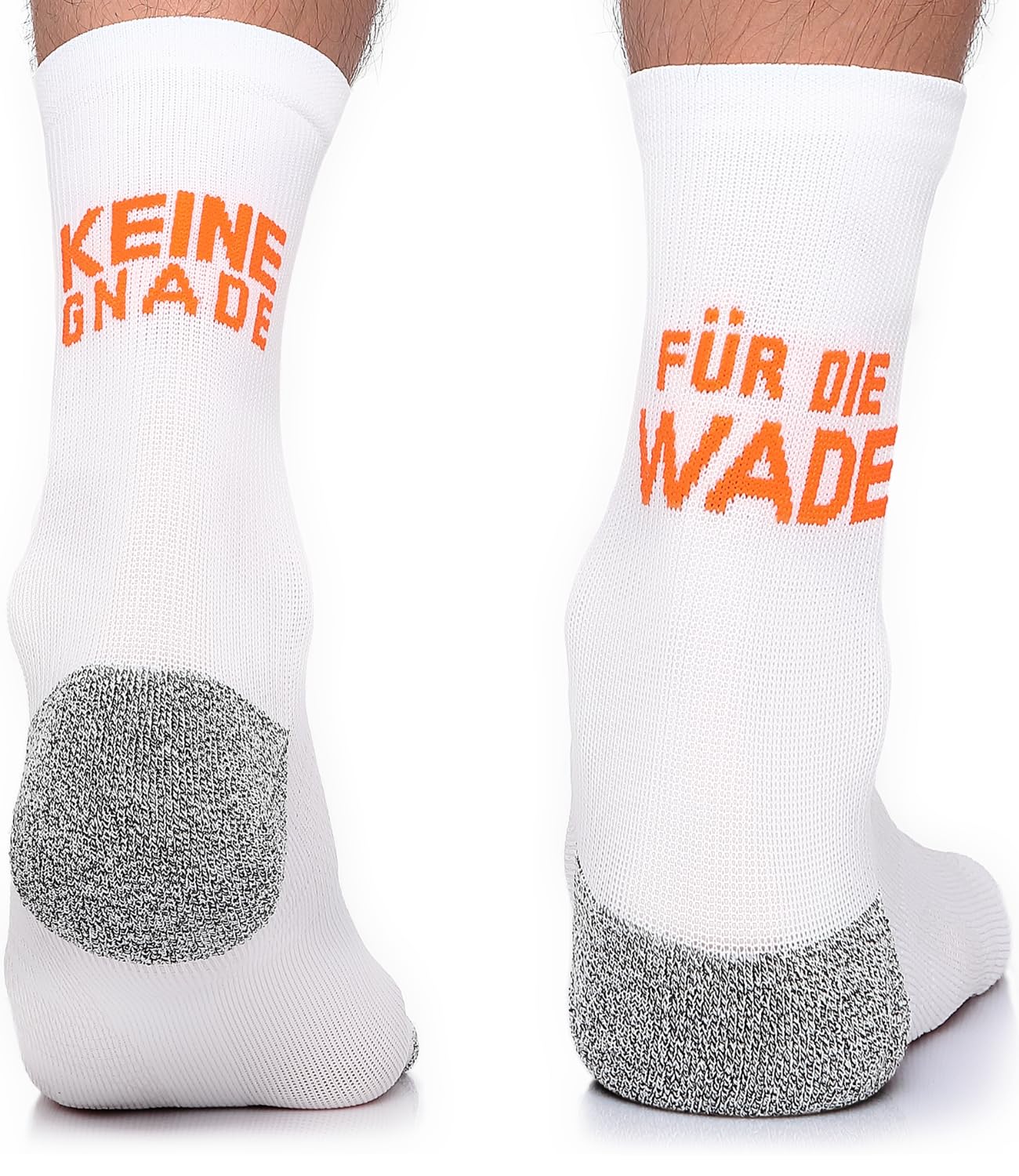 TODO RUNNING RAID CREW Laufsocken mit Lustige Aufschrift, Anti Blasen Socken, Running Socks Men. Bunte Sport Socken Damen 39-42, Laufsocken Herren (Keine Gnade für die Wade 39-42 BA-PM)