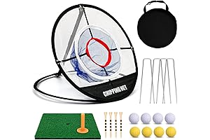 Chipster Range 3-Piece Golf Chipping Practice System Set