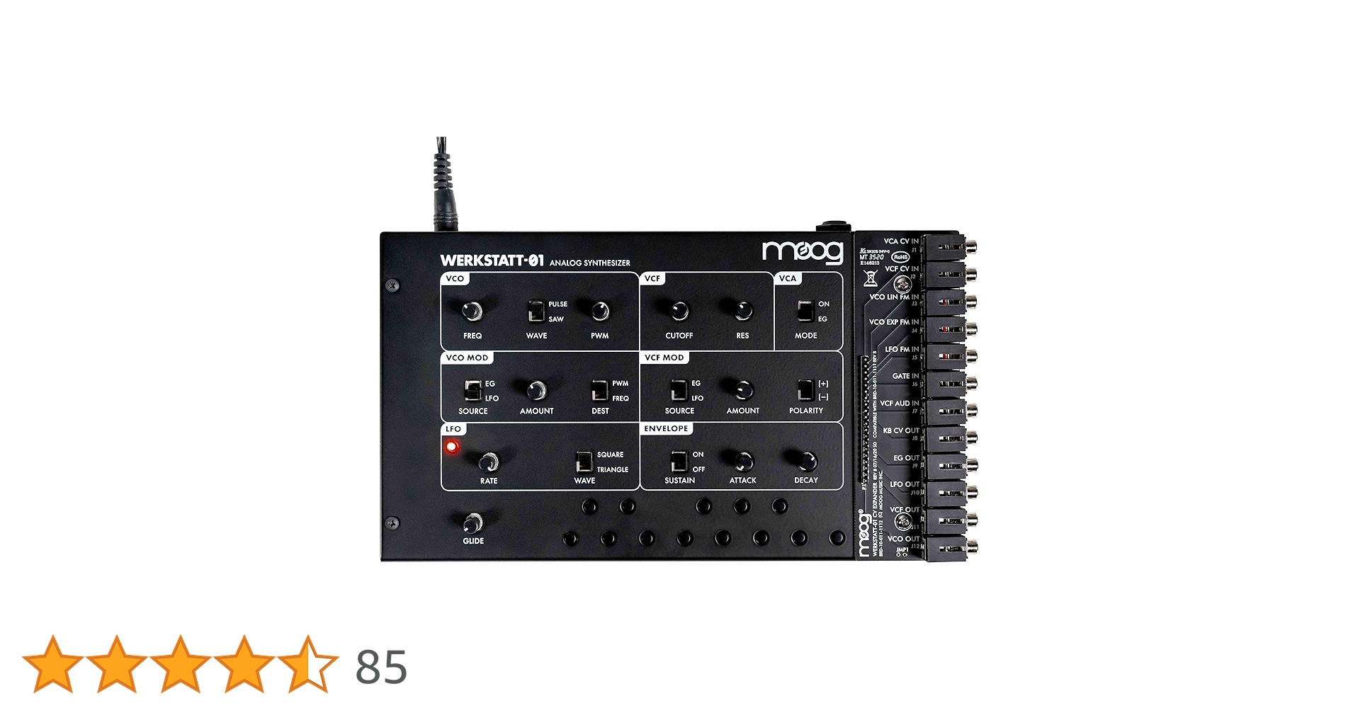 Amazon | Moog Werkstatt-01 アナログシンセサイザーキット CV