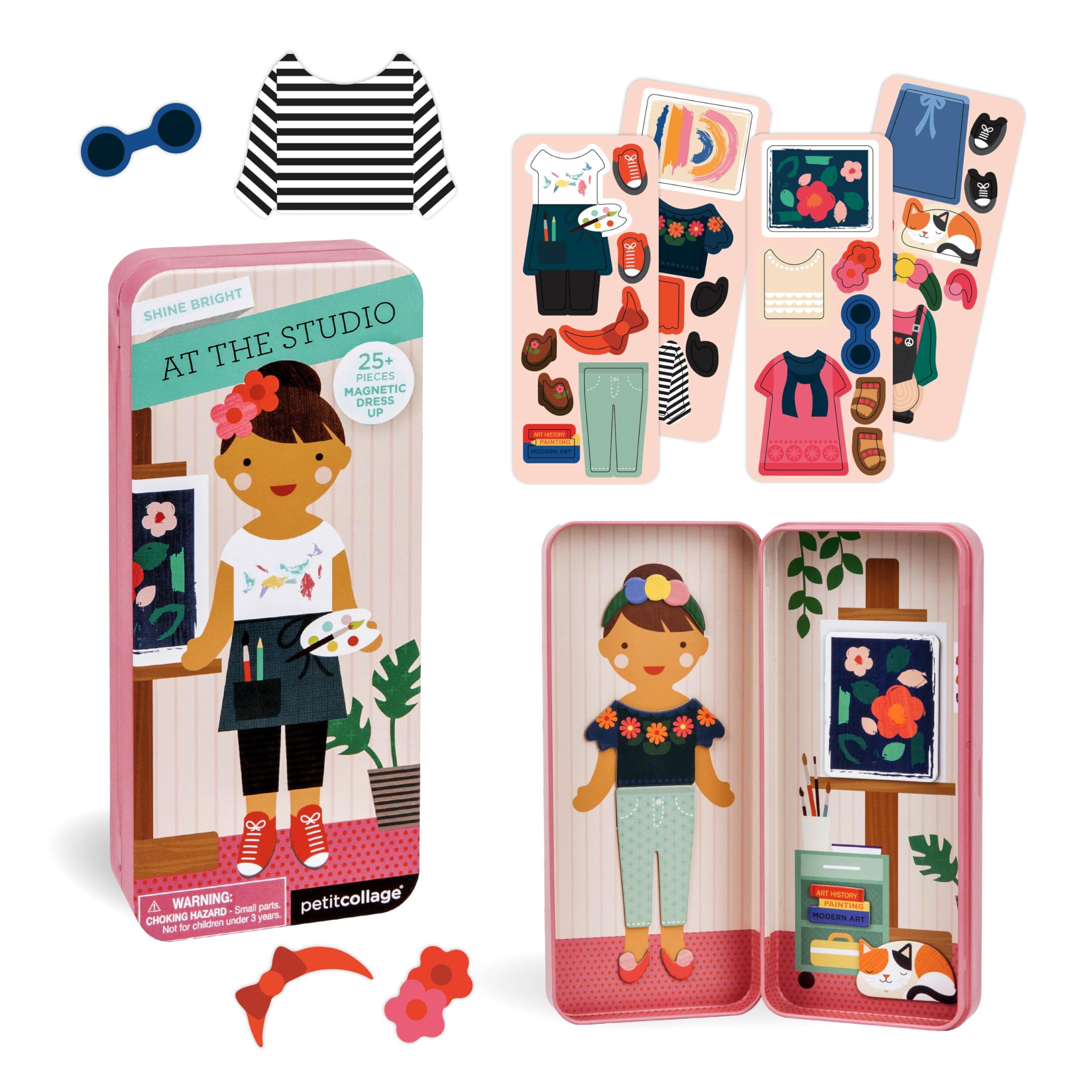 Amazon.com: Petit Collage Shine Bright Studio Dress Up Game