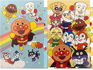 ポチ袋 ぽち袋 レギュラー 【2種セット】 各3枚入り お年玉 2026年 シュリンクフィルム梱包(【2種A】アンパンマン)