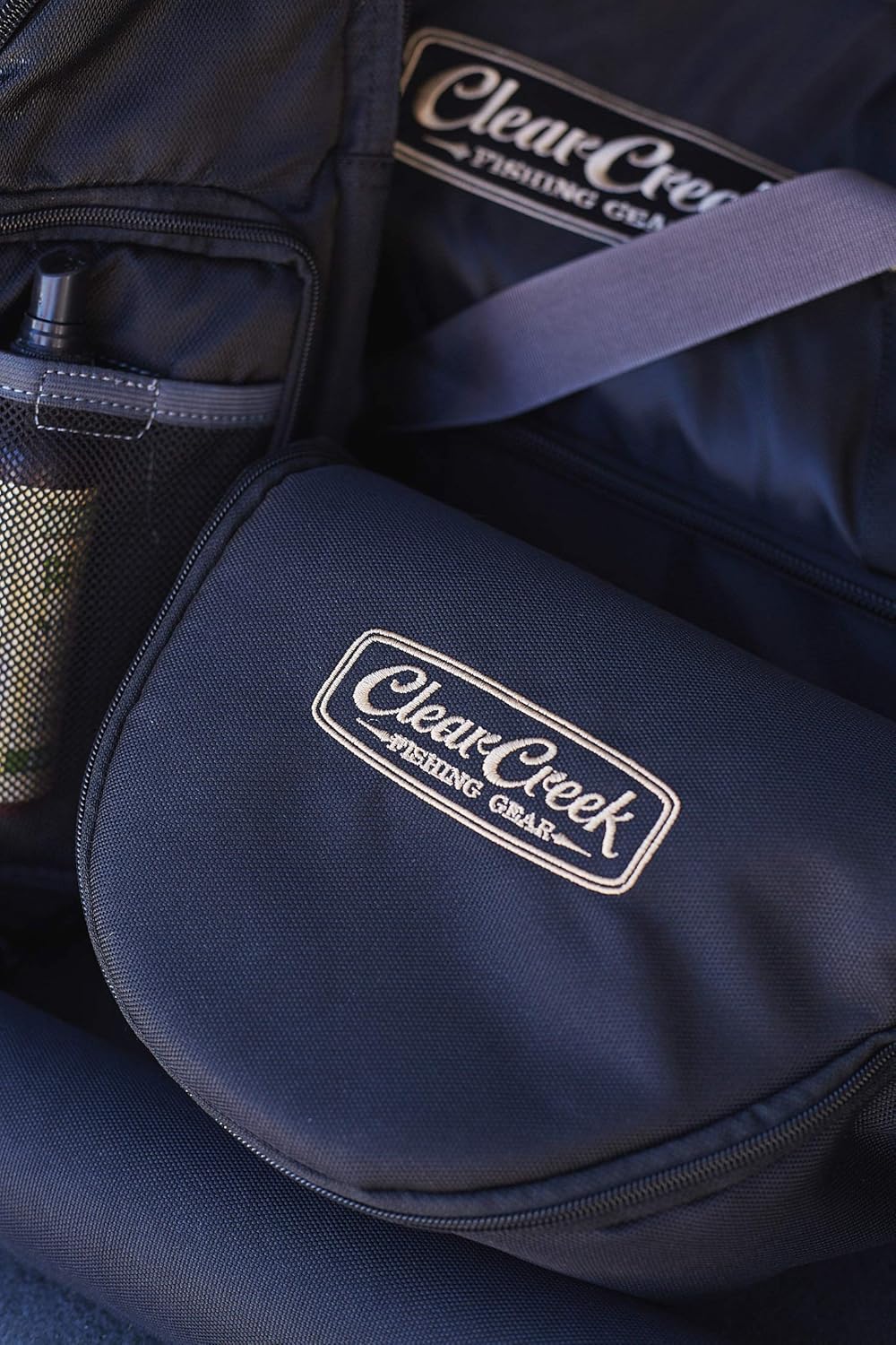 Clear Creek Portable Fly Fishing Dual Rod & Reel Complete Protection Storage Carrying Case