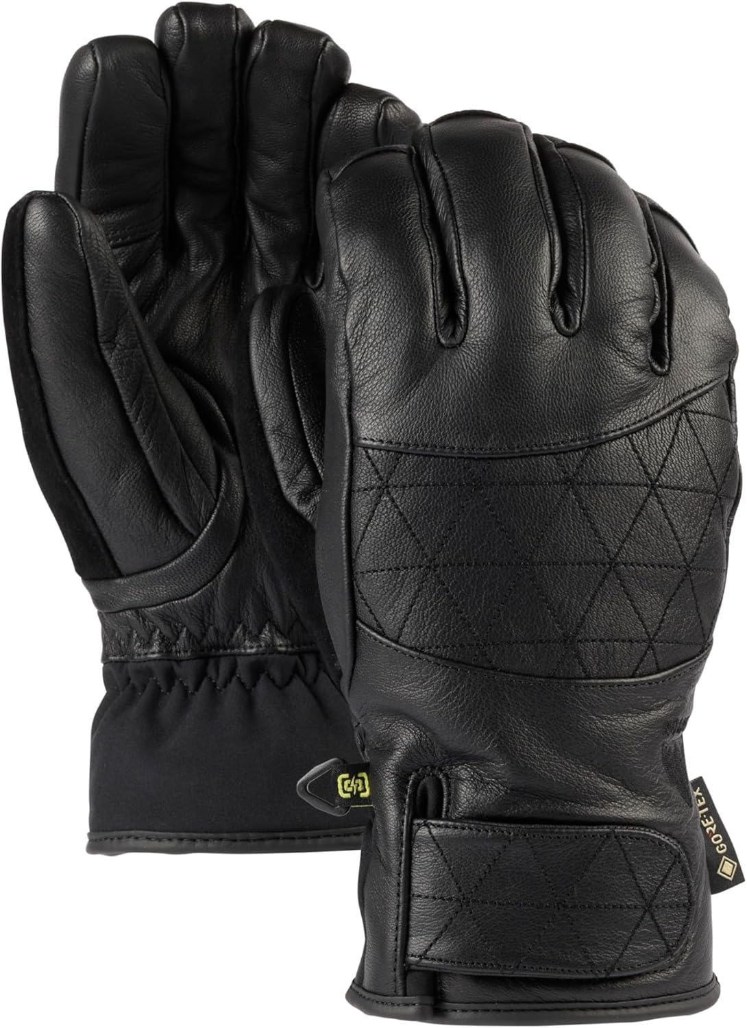 Burton Women’s Gondy Gore-TEX Insulated Leather Gloves – Waterproof Winter Snowboard Gloves with Durable, Flexible Leather