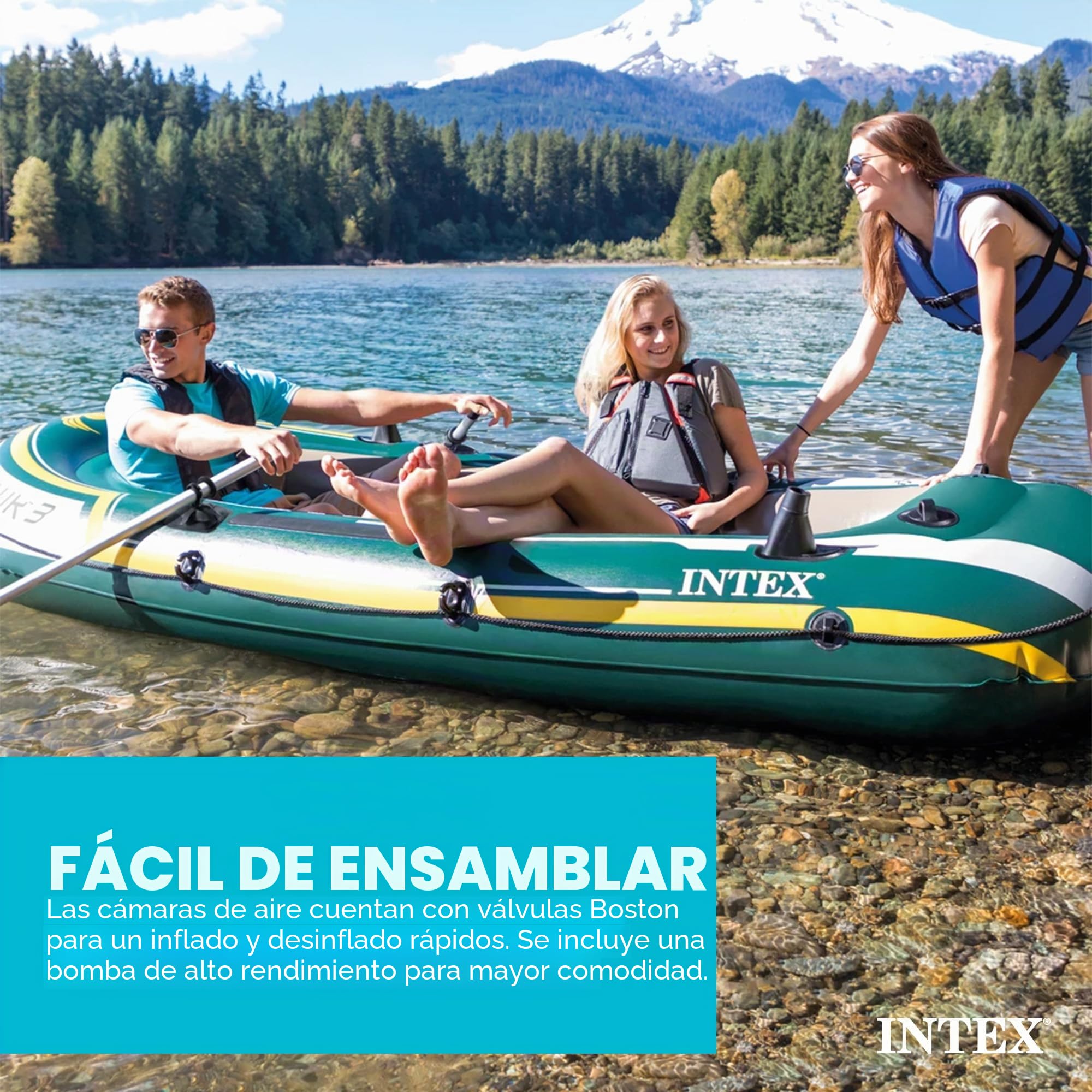 Intex Seahawk inflable barco serie