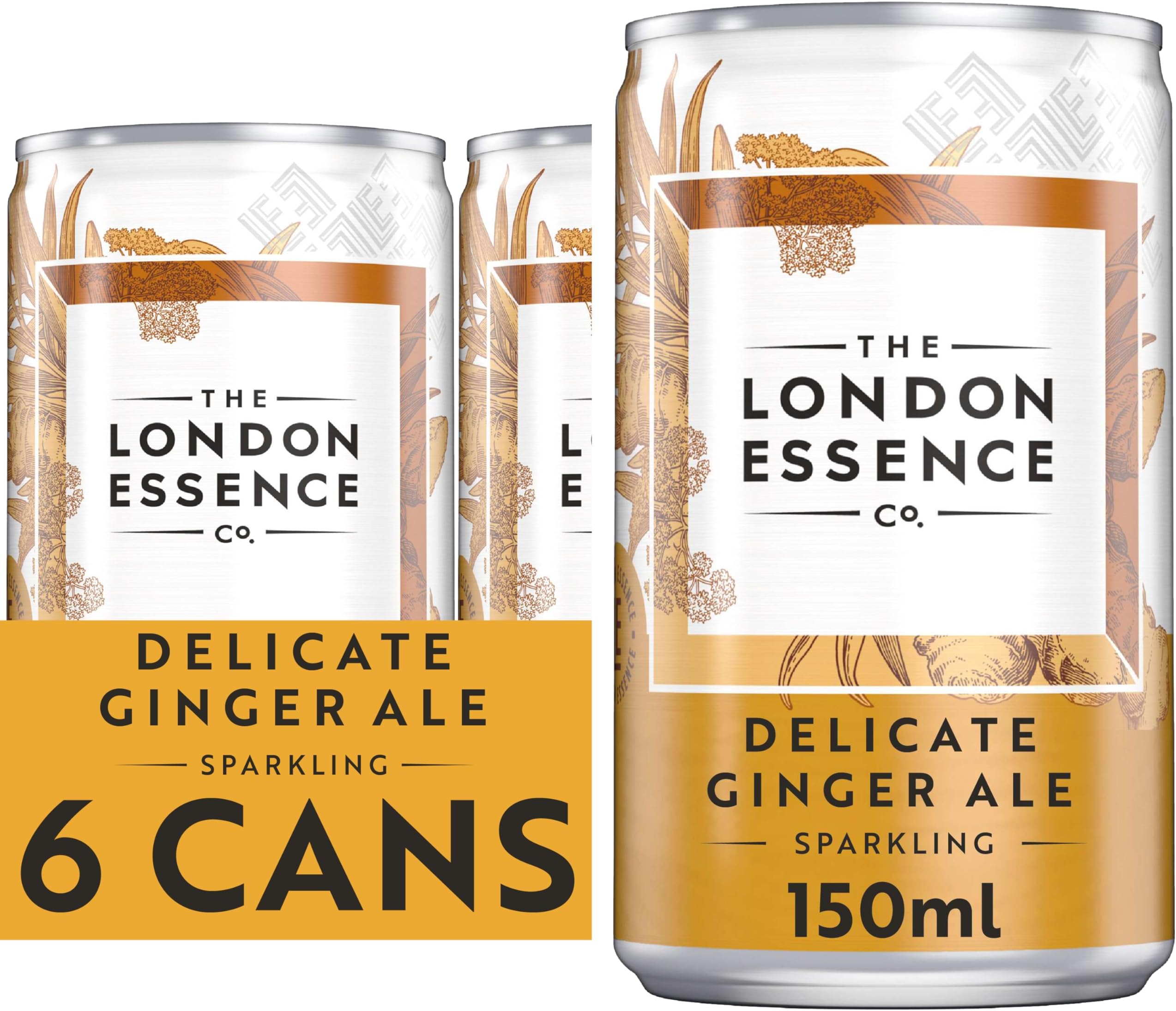 Ginger Ale, 150 ml (Pack of 6)