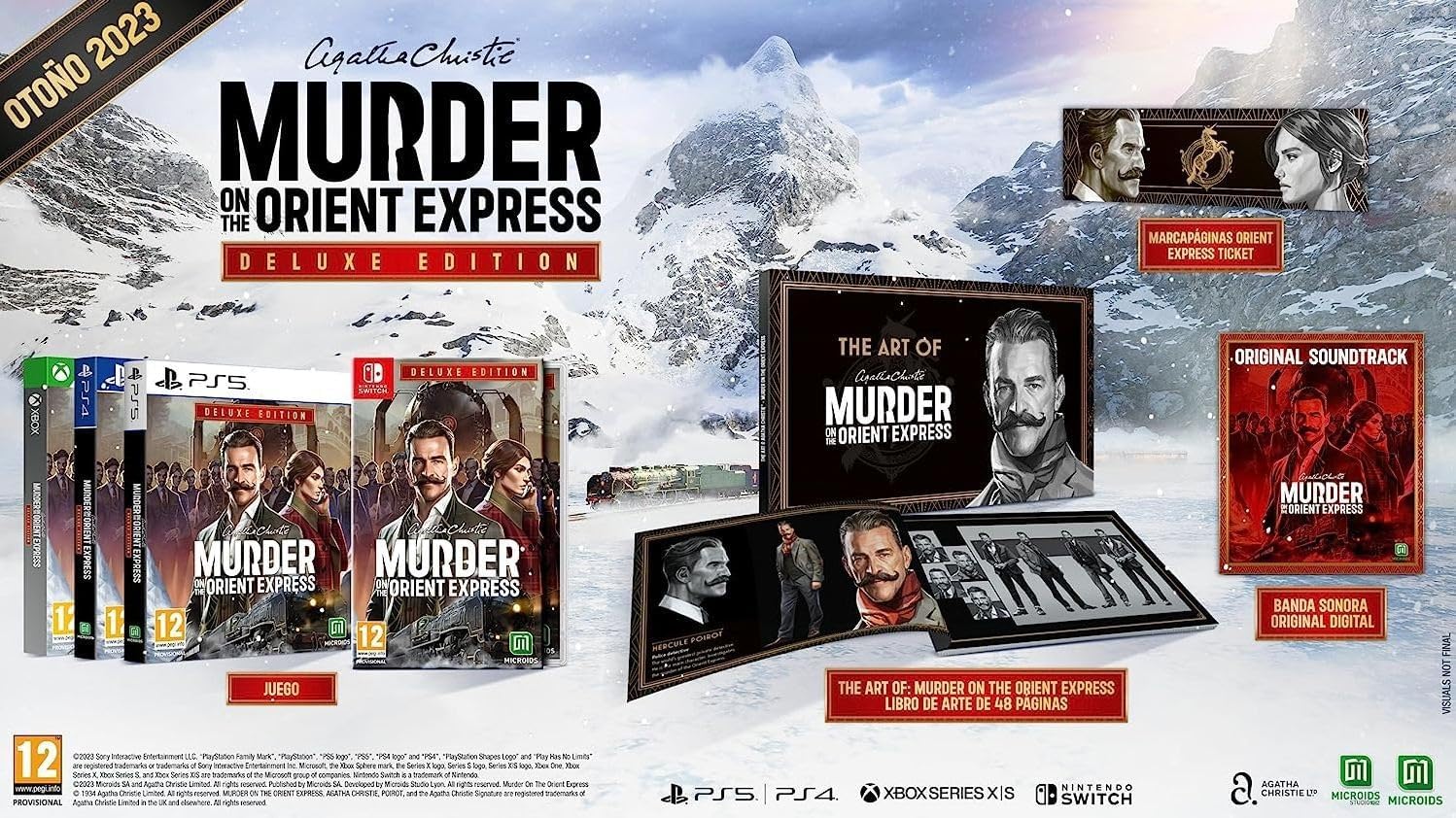 #Videojuego Agatha Christie Murder on the Orient Express Deluxe Edition PS4 por 29,99€ ¡¡40% de descuento!!