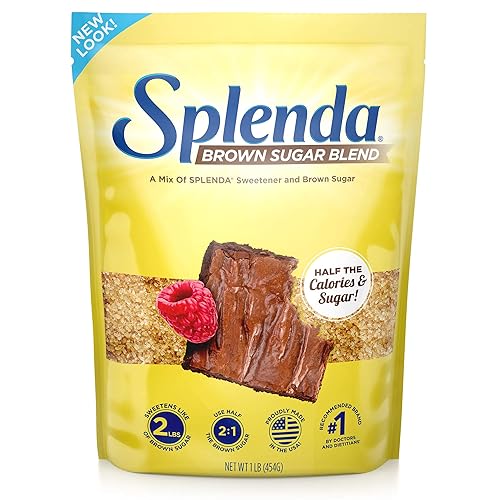 SPLENDA Mezcla de azúcar moreno para hornear, bolsa de 1 libra