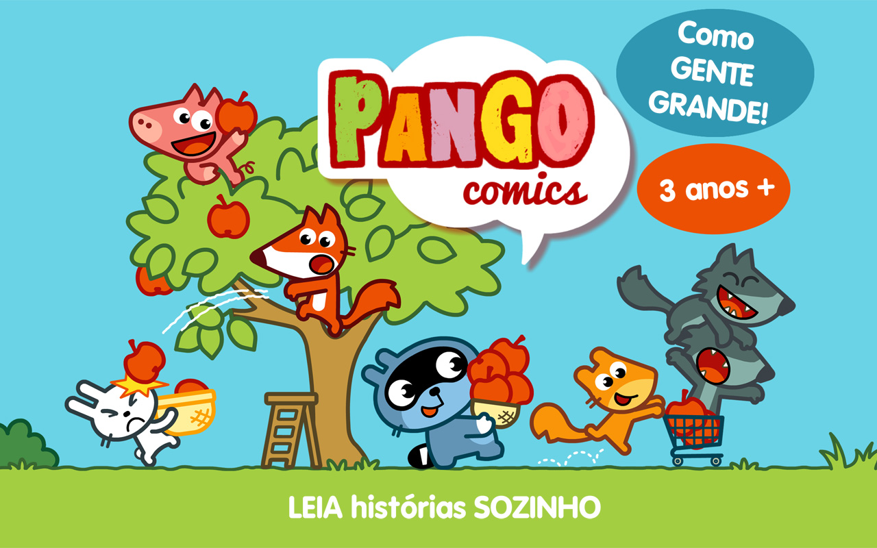 Pango Comics: banda desenhada para crianças de 3 a 6 anos