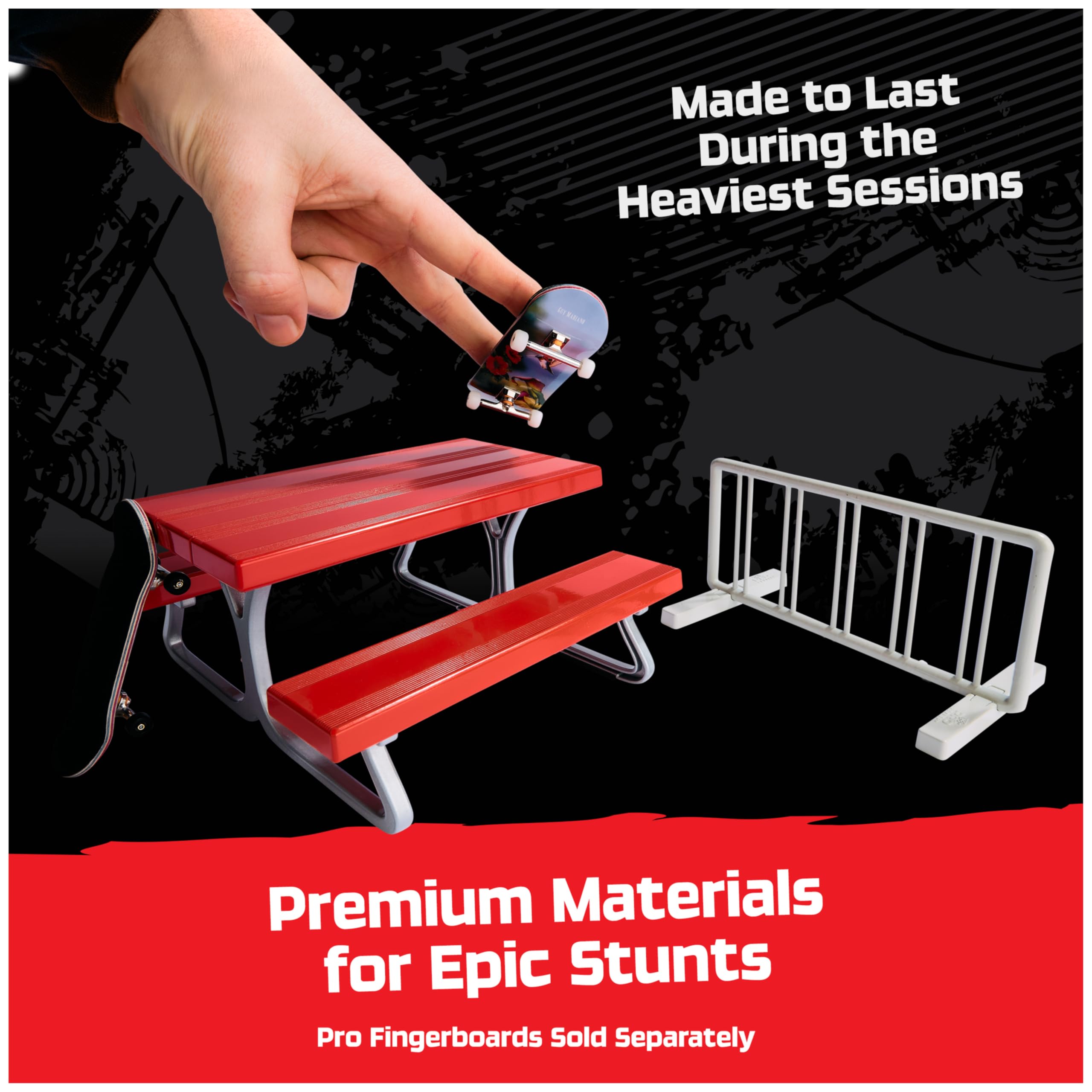 Tech Deck, Pro Series Daily Grind Pack 2.0 with Picnic Table