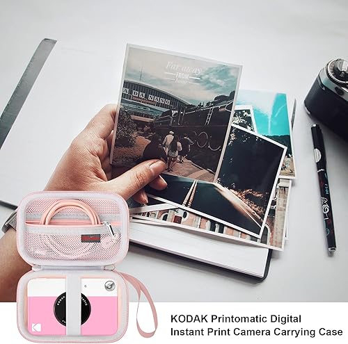 Miniatura 7 de Elonbo Estuche de transporte para cámara digital KODAK Printomatic de impresión instantánea a todo color, bolsa de almacenamiento portátil para