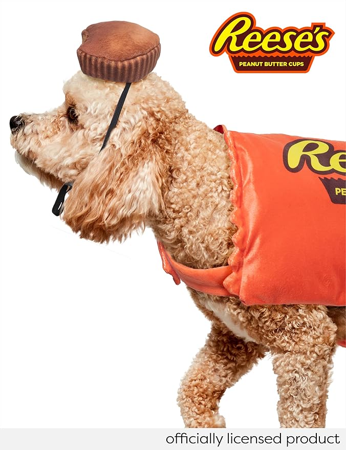 Disfraz para Perro Reese's Peanut Butter Cup de Hershey's, Talla L/XL miniatura 2