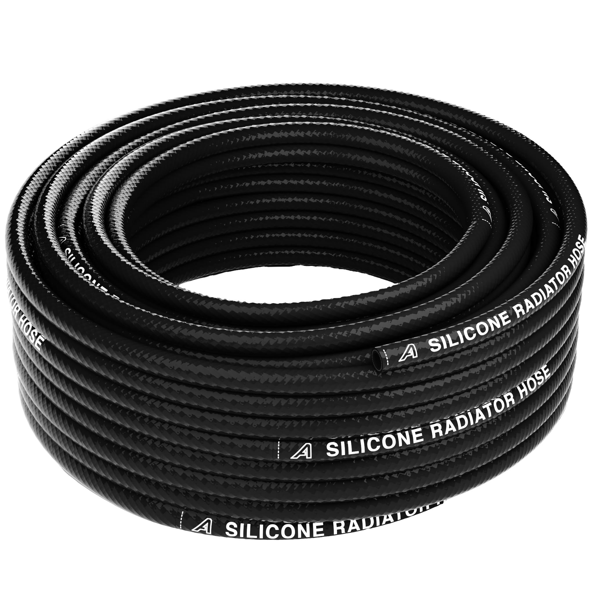 Ap Automotive Black 19Mm Id Silicone 2 Ply Heater Radiator Hose 2 Metre Length